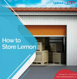 How to Store Lemon